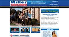 Desktop Screenshot of millermovingandstorage.com